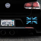 Union Jack Bumper Car Sticker