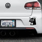 Adorable Fox Bumper Car Sticker