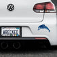 Dolphin Bumper Car Sticker