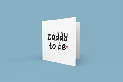 Daddy To Be Heart Fathers Day Collection