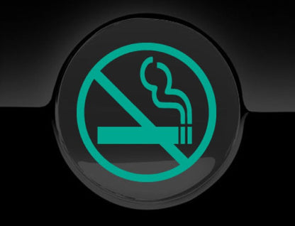 No Smoking Fuel Cap Cover Car Sticker