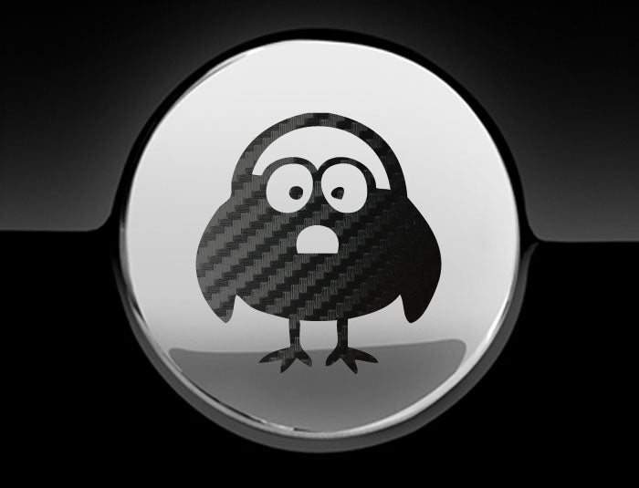 Funny Cartoon Bird Fuel Cap Cover Car Sticker