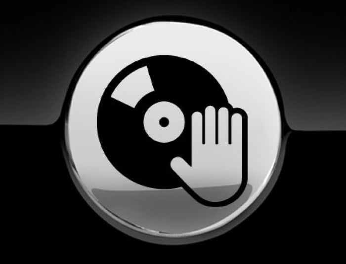 DJ Music Fuel Cap Cover Car Sticker