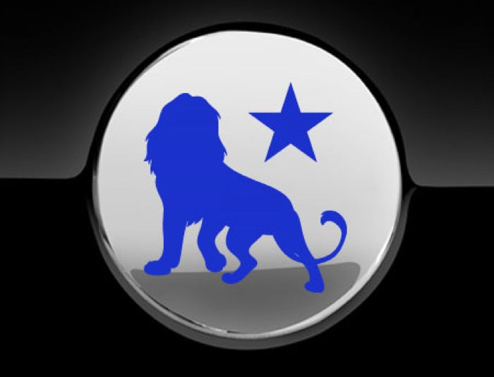 Star Lion Fuel Cap Cover Car Sticker