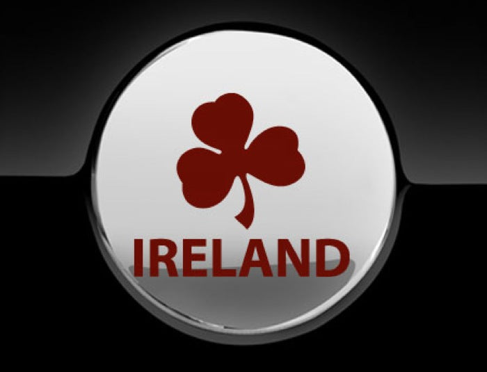 Shamrock Ireland Fuel Cap Cover Car Sticker