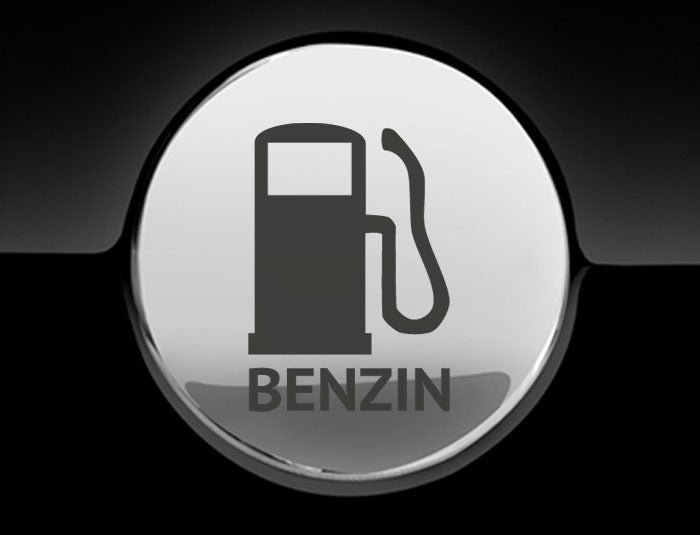 Benzin  Fuel Only Fuel Cap Cover Car Sticker
