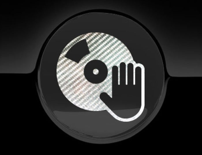 DJ Music Fuel Cap Cover Car Sticker