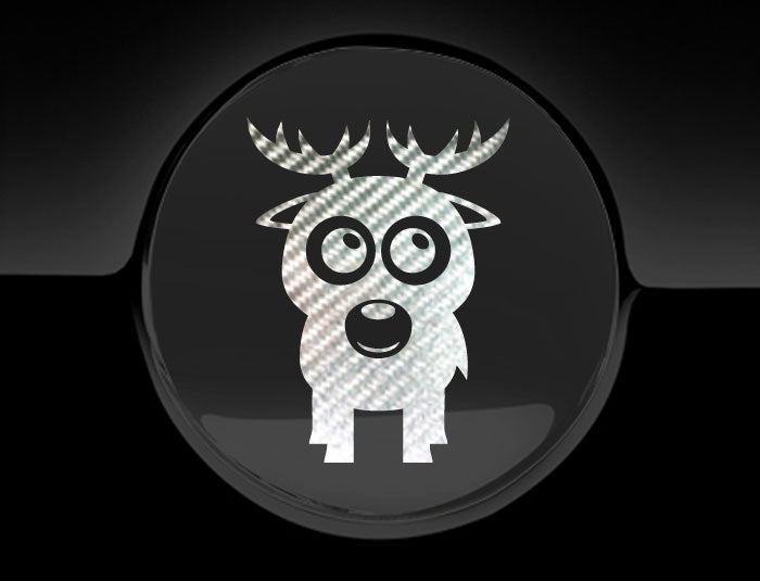 Adorable Deer Fuel Cap Car Sticker