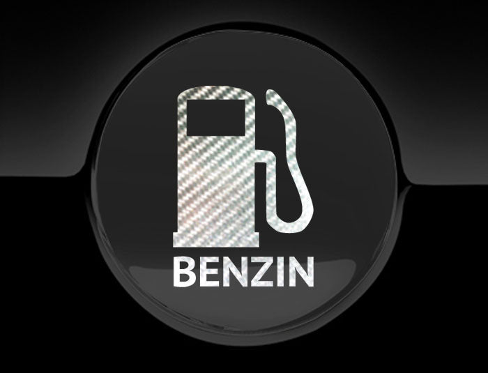 Benzin  Fuel Only Fuel Cap Cover Car Sticker