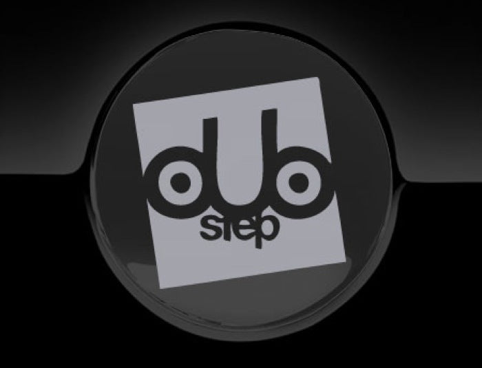 Dub Step Music Fuel Cap Cover Car Sticker