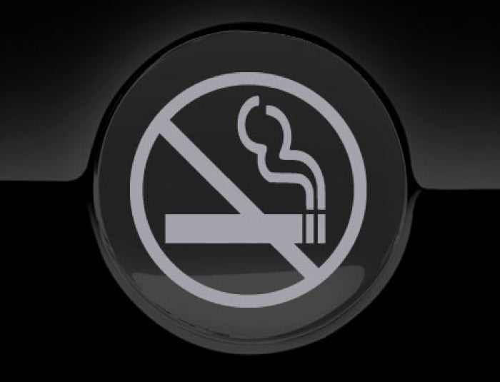 No Smoking Fuel Cap Cover Car Sticker