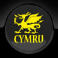 Cymru Dragon Welsh Fuel Cap Cover Car Sticker