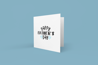 Happy Father's Day Blue Hearts Day Collection