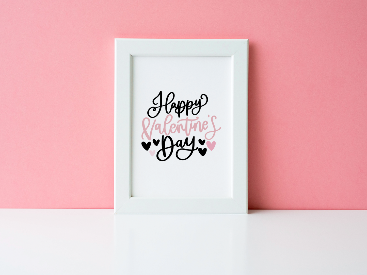 Happy Valentine's Day Valentine's Day Home Wall Decor Print