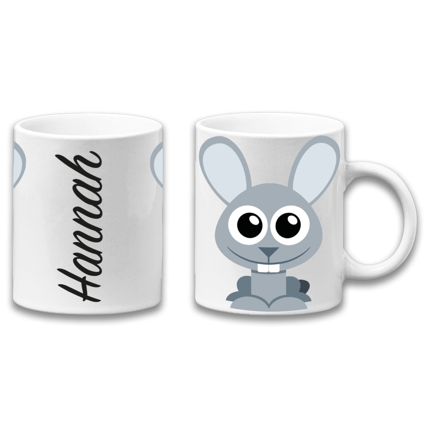 Adorable Bunny Personalised Your Name Gift Mug