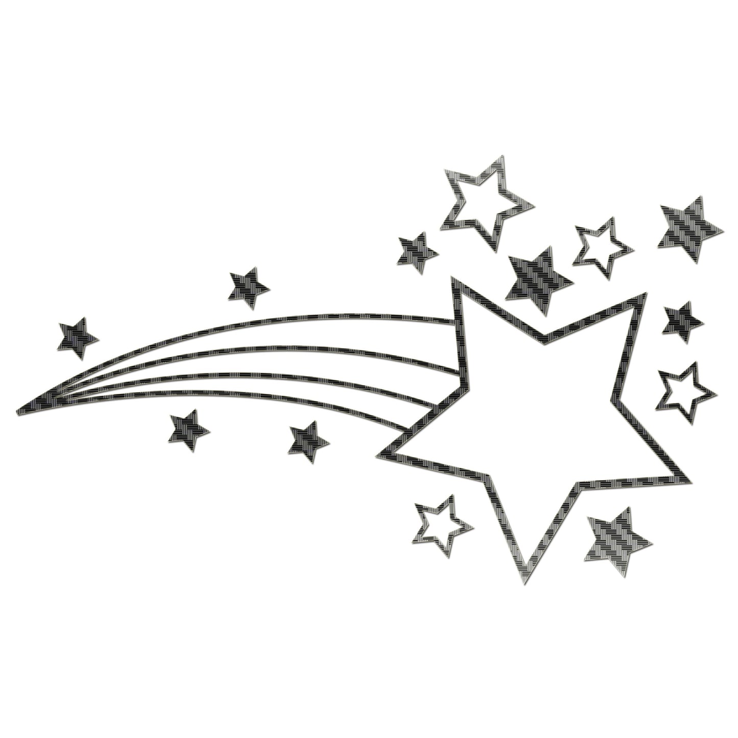 Shooting Stars Sticker