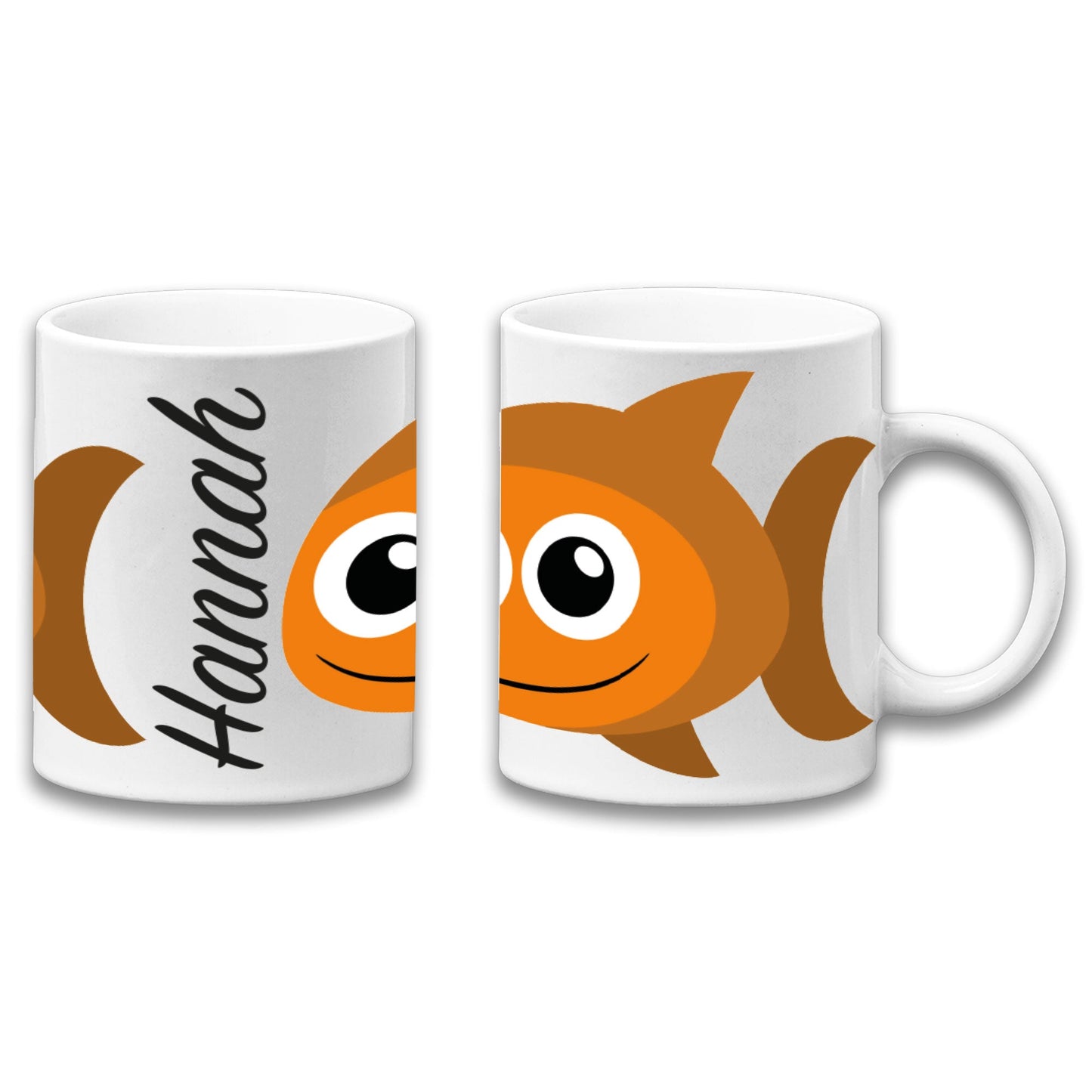 Adorable Gold Fish Sea Animal Personalised Your Name Gift Mug