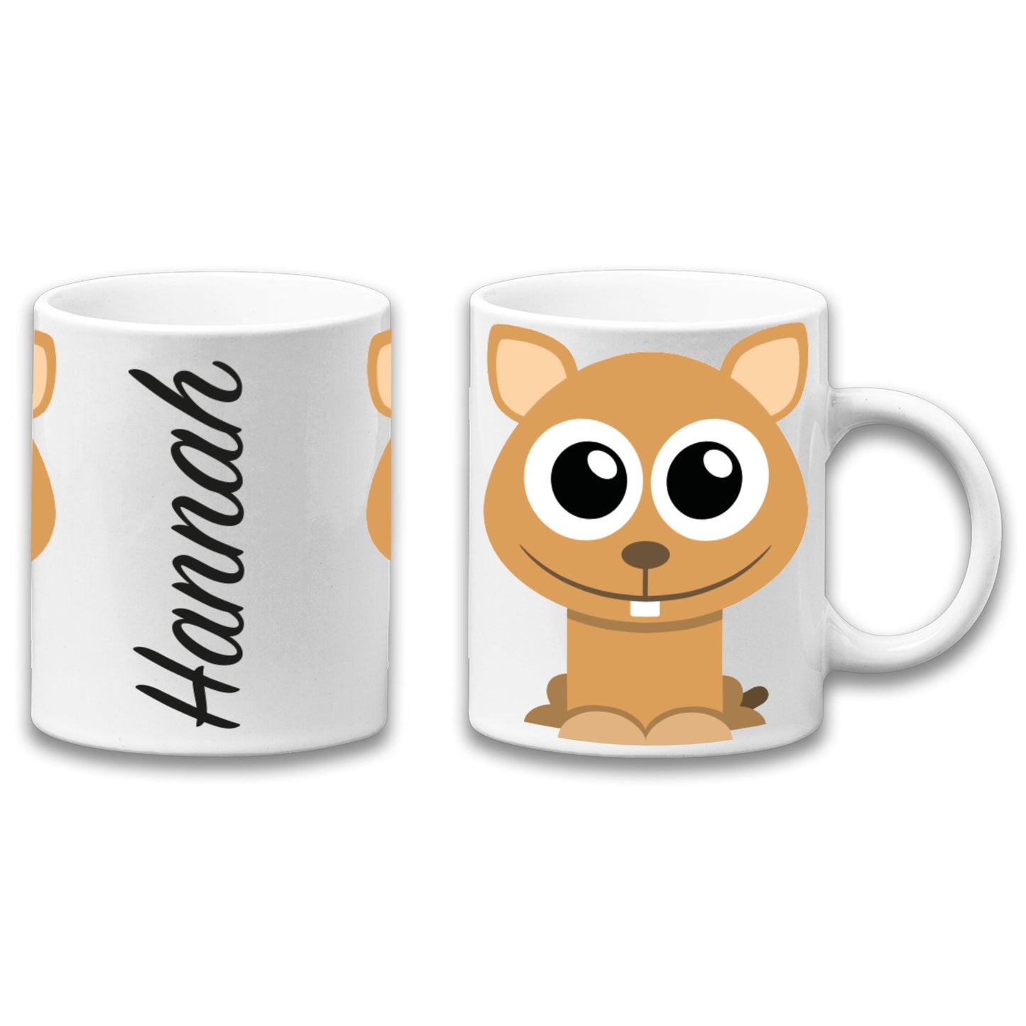 Adorable Hamster Personalised Your Name Gift Mug