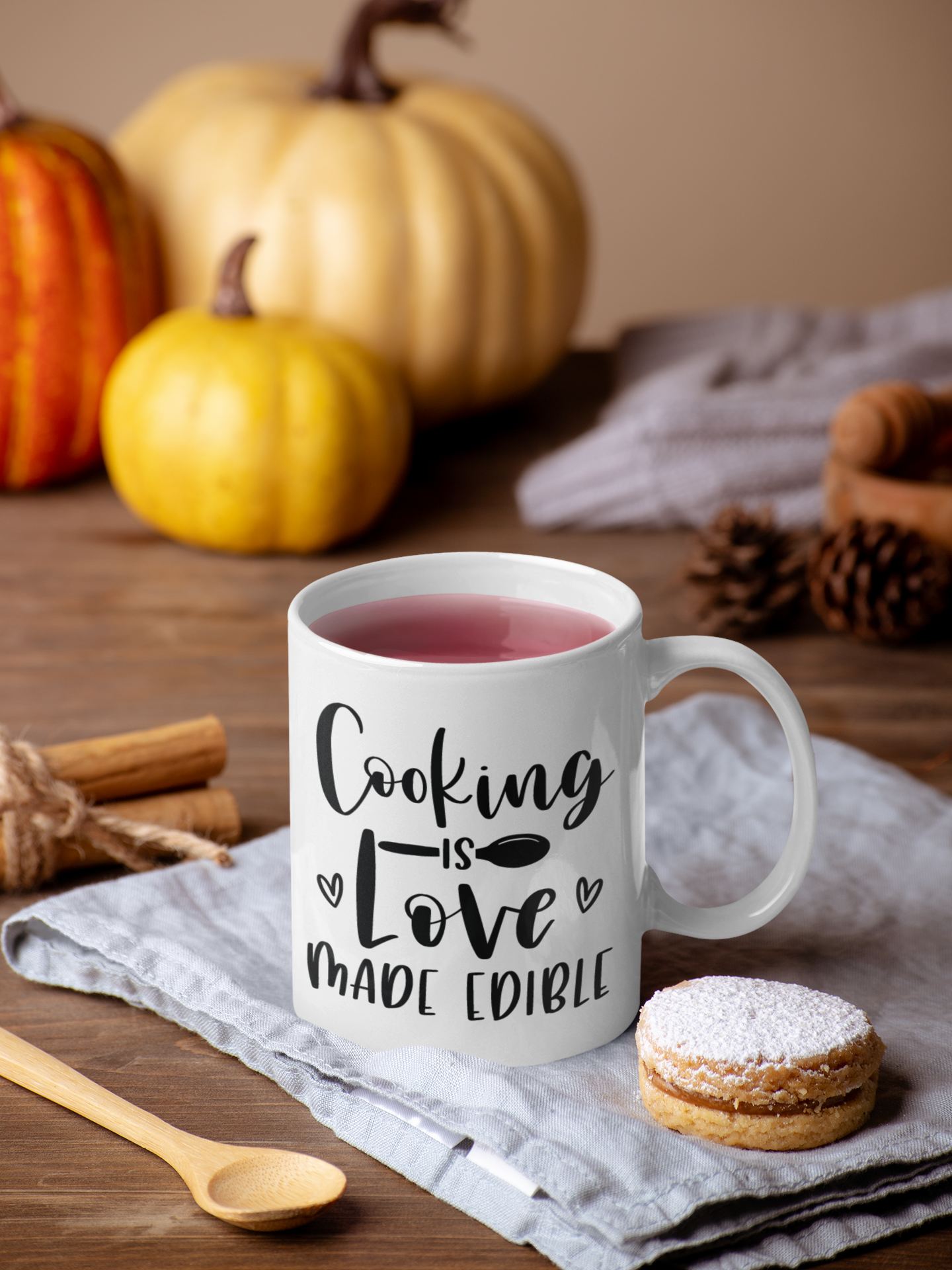 Cooking Is Love Made Edible Kitchen Mug