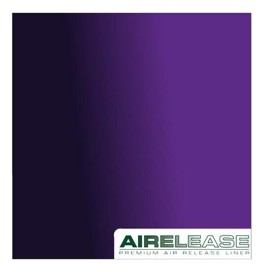 Hybrid Professional Vehicle Wrapping Film Iridescent Gloss Purple Black